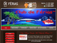 Tablet Screenshot of clubdeferias.com.br